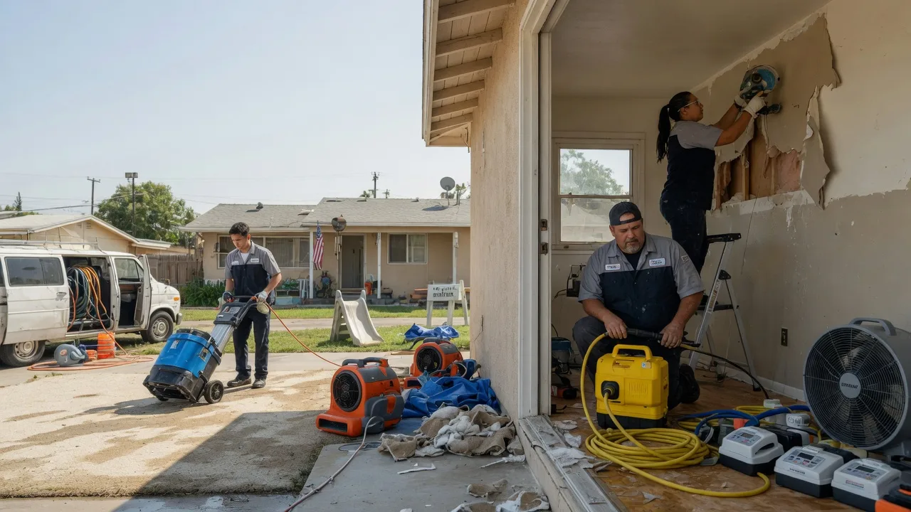 Water Damage Restoration in Amber, OK near me
